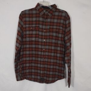 NWT Dakota Grizzly Clay Riley Flannel Long Sleeve Shirt Mens Size Medium